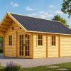 Medinis sodo namelis su mansarda SCOOT, 27 m² + 9 m²