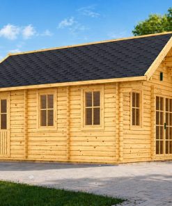 Medinis sodo namelis su mansarda SCOOT, 27 m² + 9 m²