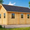 Medinis sodo namelis su mansarda SCOOT, 27 m² + 9 m²