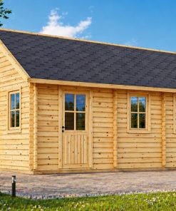 Medinis sodo namelis su mansarda SCOOT, 27 m² + 9 m²