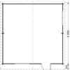 DREUX 36m² - Grindų planas