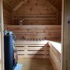 Grillio namelis 16,5 m² su 2,5 m pirties priestatu
