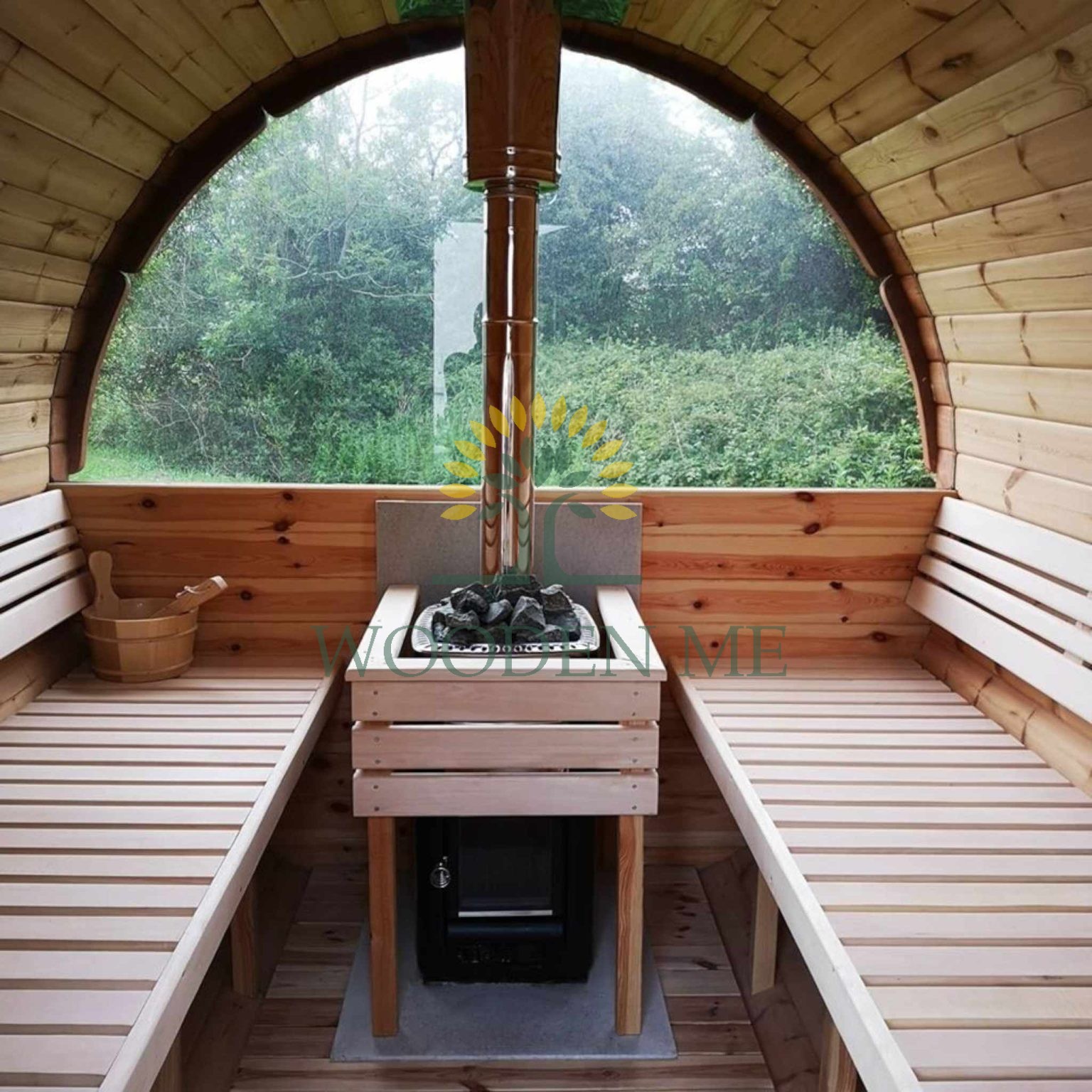 Pirtis bačka 3.5 m Ø 1.97 m
