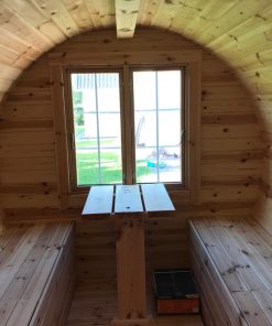 Pirtis bačka 4.8 m Ø 2.27 m (Su šoniniu įėjimu)