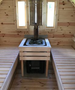 Pirtis bačka 4.8 m Ø 2.27 m (Su šoniniu įėjimu)