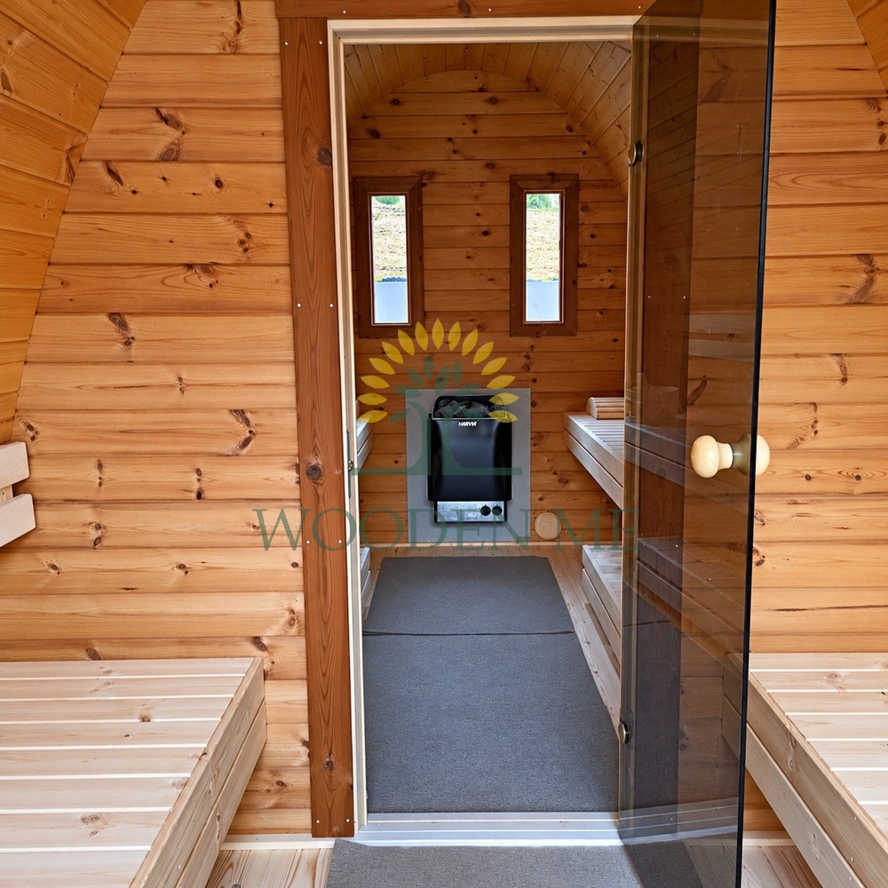 Pirties kapsulė 3.5 m (Sauna Pod) Pirties kapsulė 3.5 m (Sauna Pod)