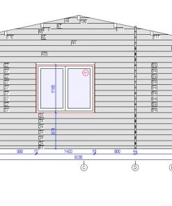Medinis vasarnamis LUCY – 54.5 m²+32 m² terase