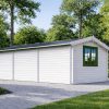 Stoginė su sandėliuku 30 m² (4 m x 7,5 m)