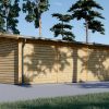 Sodo namelis NORA – 24 m², 44 mm