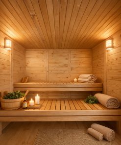 Eco sauna 2.4 x 2.4 m