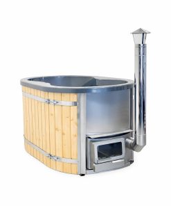 Akrilinis Ofuro kubilas 120 × 190 cm su integruota krosnele