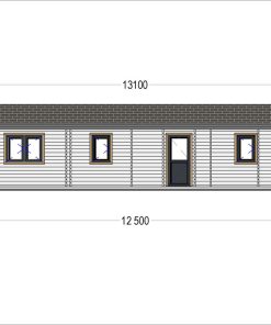 Medinis vasarnamis AGNES 75m², 44 +44 mm