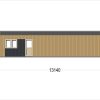 Medinis vasarnamis su apvalkalu KAYA 3 (44 mm + apkalimas), 70 m²