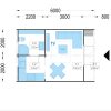 Sodo namelis BRETA (44 mm), 4×6 m, 24 m²